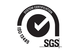 SGS System Certified award logo